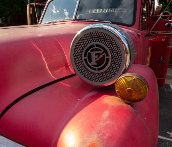 Antique Fire Engine - Boulder, Colorado
