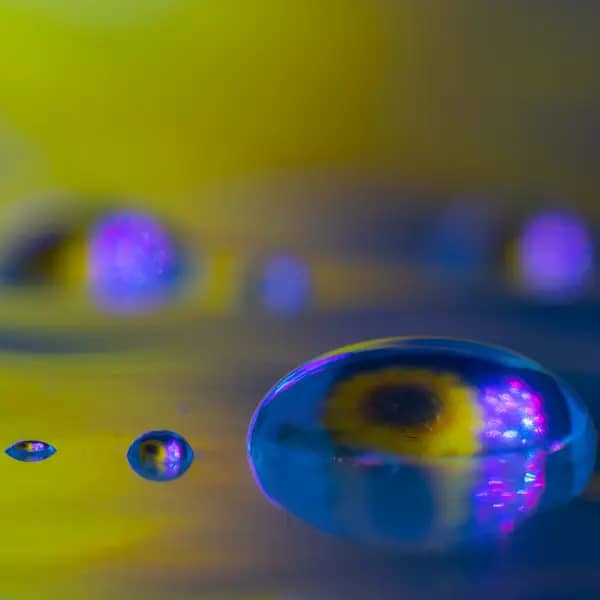 Drops on display