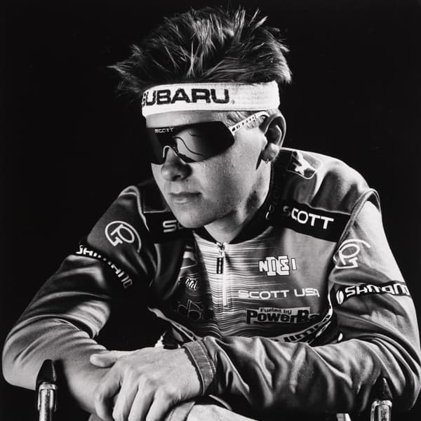 Male Cyclist Portrait